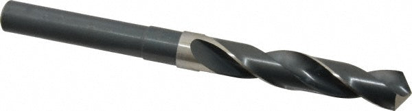 Precision Twist Drill 5999989 Reduced Shank Drill Bit 37/64'' Dia, 1/2'' Shank Dia, 118 °, High Speed Steel