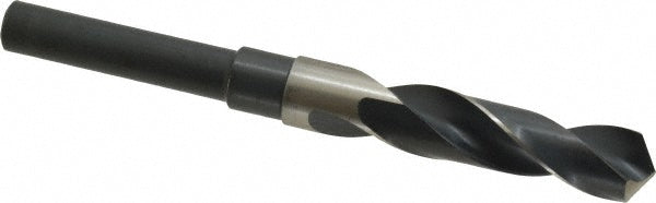 Precision Twist Drill 6000001 Reduced Shank Drill Bit 43/64'' Dia, 1/2'' Shank Dia, 118 °, High Speed Steel