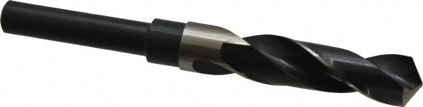 Precision Twist Drill 5999550 Reduced Shank Drill Bit 47/64'' Dia, 1/2'' Shank Dia, 118 °, High Speed Steel