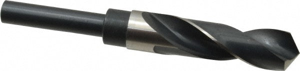Precision Twist Drill 5999970 Reduced Shank Drill Bit 27/32'' Dia, 1/2'' Shank Dia, 118 °, High Speed Steel