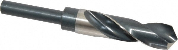 Precision Twist Drill 5999685 Reduced Shank Drill Bit 57/64'' Dia, 1/2'' Shank Dia, 118 °, High Speed Steel