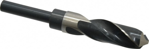Precision Twist Drill 5999690 Reduced Shank Drill Bit 59/64'' Dia, 1/2'' Shank Dia, 118 °, High Speed Steel