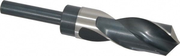 Precision Twist Drill 5999860 Reduced Shank Drill Bit 1-1/8'' Dia, 1/2'' Shank Dia, 118 °, High Speed Steel