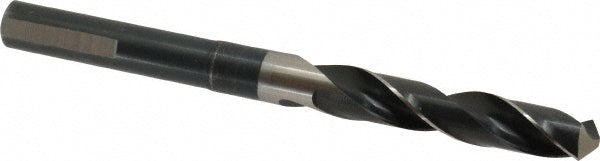 Precision Twist Drill 5999640 Reduced Shank Drill Bit 17/32'' Dia, 1/2'' Shank Dia, 118 °, High Speed Steel