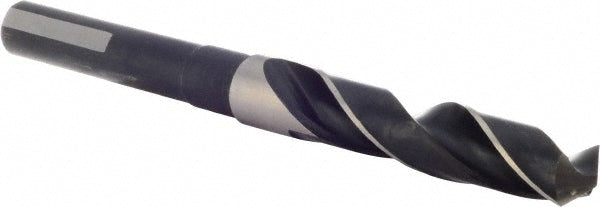 Precision Twist Drill 5999644 Reduced Shank Drill Bit 19/32'' Dia, 1/2'' Shank Dia, 118 °, High Speed Steel