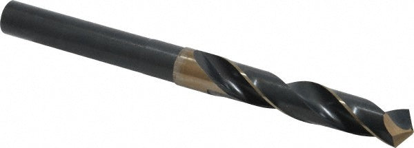 Precision Twist Drill 6000409 Reduced Shank Drill Bit 35/64'' Dia, 1/2'' Shank Dia, 118 °, Cobalt