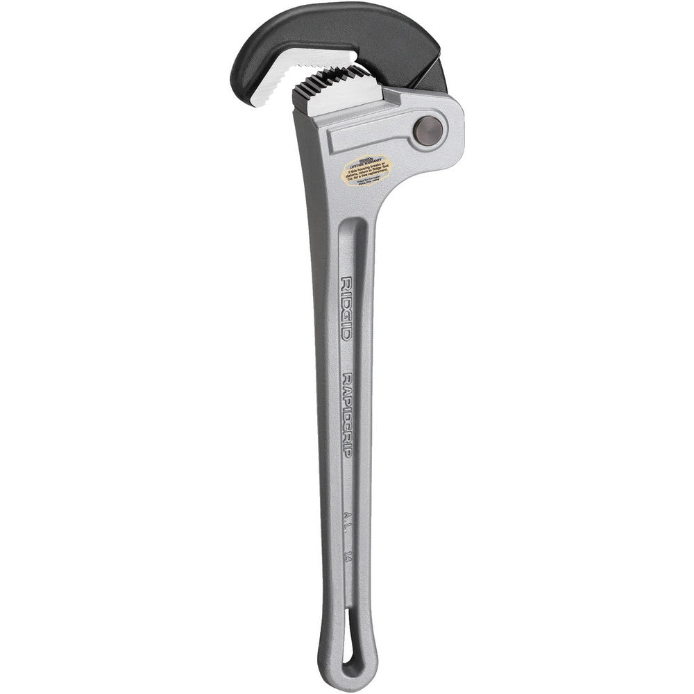 Ridgid 12693 RapidGrip Pipe Wrench 2" Max, 14" OAL, Aluminum