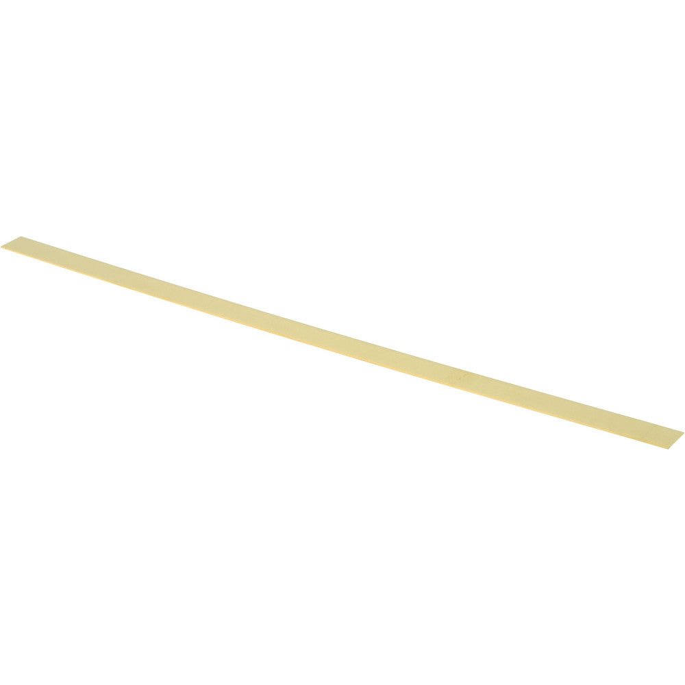 Select 8241 0.032 Inch Thick x 1/2 Inch Wide x 12 Inch Long, Brass Strip