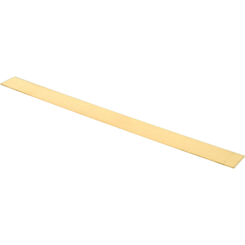 Select 8248 0.064 Inch Thick x 1 Inch Wide x 12 Inch Long, Brass Strip