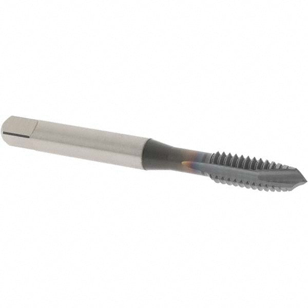 OSG 1737408 Spiral Point Tap 1/4-20 UNC, 3 Flutes, Plug, 2B Class of Fit, Vanadium High Speed Steel, TiCN Coated