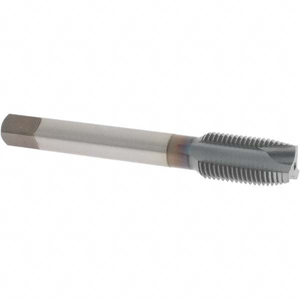 OSG 1738808 Spiral Point Tap 1/2-20 UNF, 3 Flutes, Plug, 2B Class of Fit, Vanadium High Speed Steel, TiCN Coated