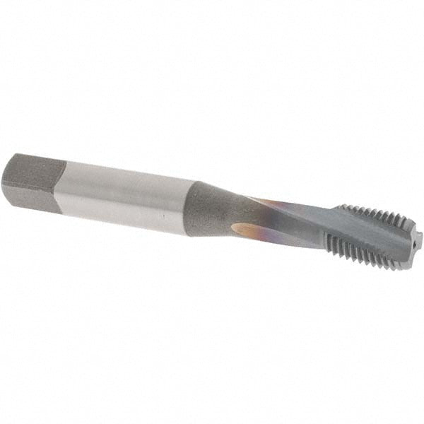 OSG 1753108 Spiral Flute Tap 3/8-24 UNF, 3 Flutes, Modified Bottoming, 3B Class of Fit, Powdered Metal, TICN Coated