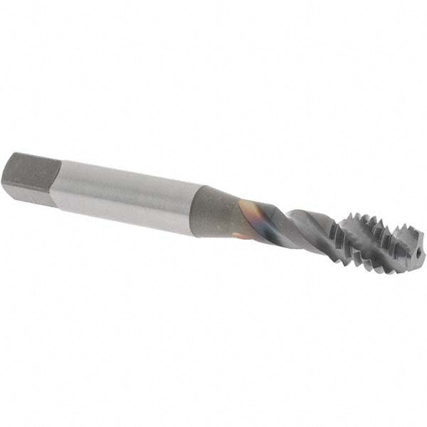 OSG 1722808 Spiral Flute Tap 5/16-18 UNC, 3 Flutes, Modified Bottoming, 2B Class of Fit, Vanadium High Speed Steel, TICN Coated