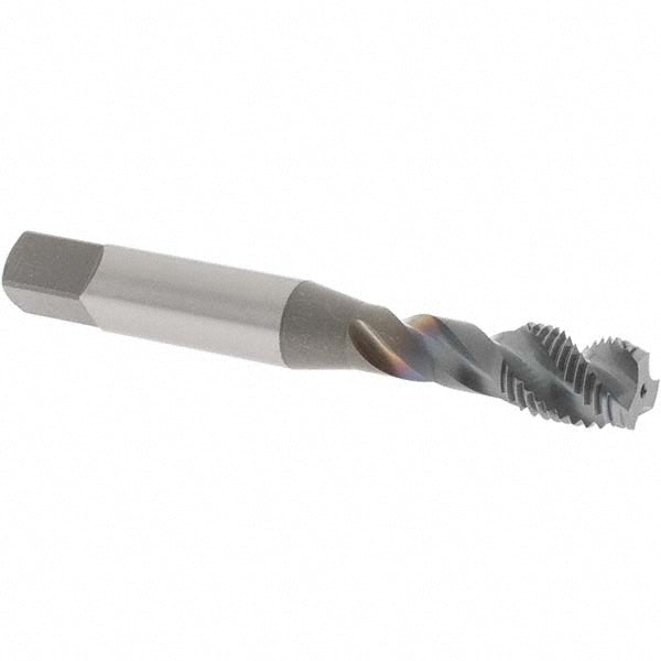 OSG 1723108 Spiral Flute Tap 3/8-24 UNF, 3 Flutes, Modified Bottoming, 2B Class of Fit, Vanadium High Speed Steel, TICN Coated