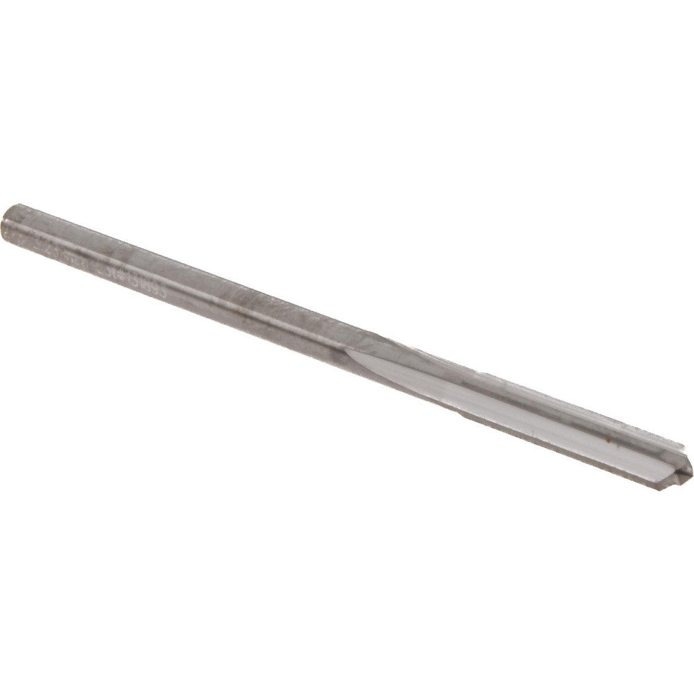 M.A. Ford 27212750 Chucking Reamer 0.1275" Dia, 2-1/4" OAL, 5/8" Flute Length, Straight Flute, Straight-Cylindrical Shank, Solid Carbide