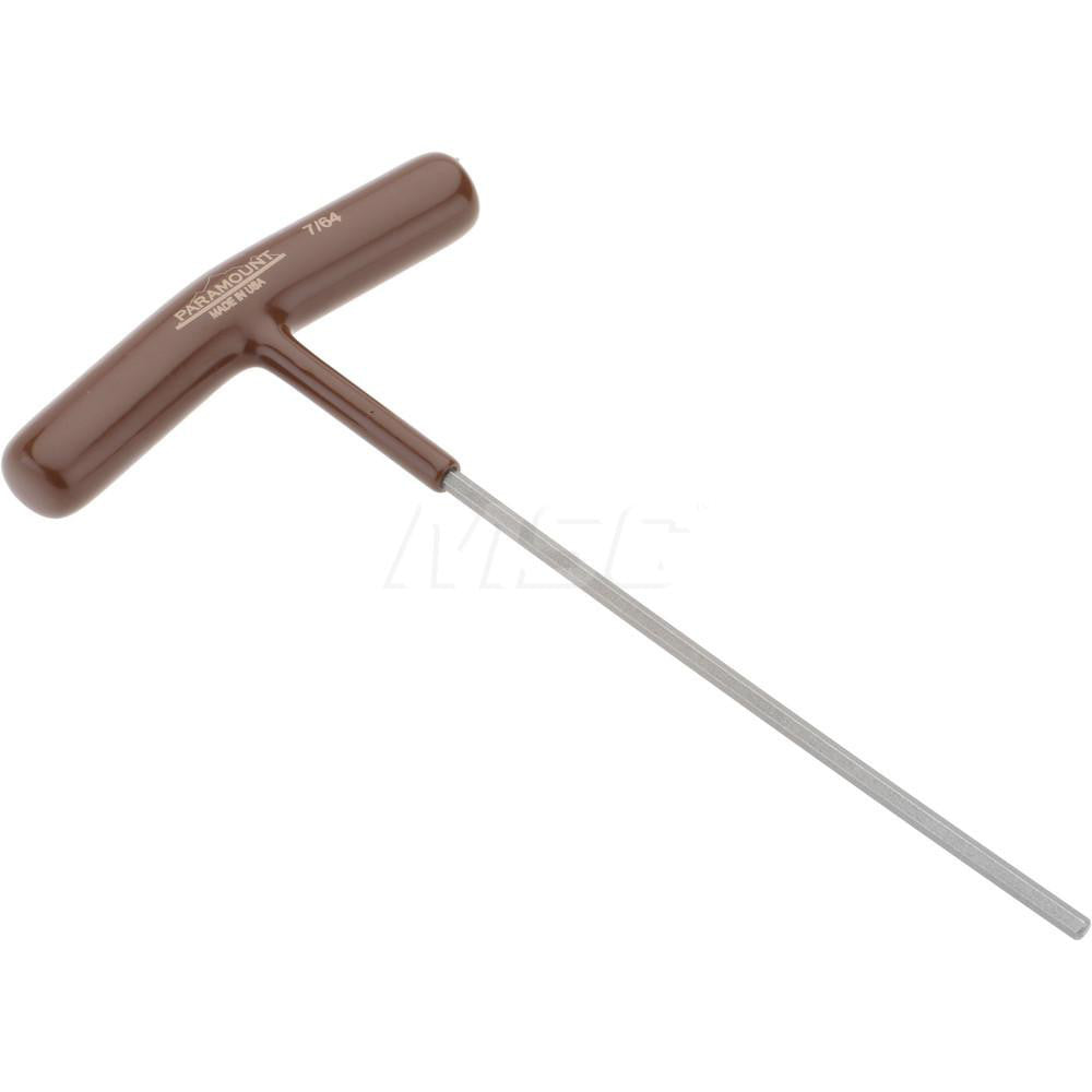 Paramount PAR35206 Hex Key 7/64" Hex, Hex End, T-Handle Cushion Grip