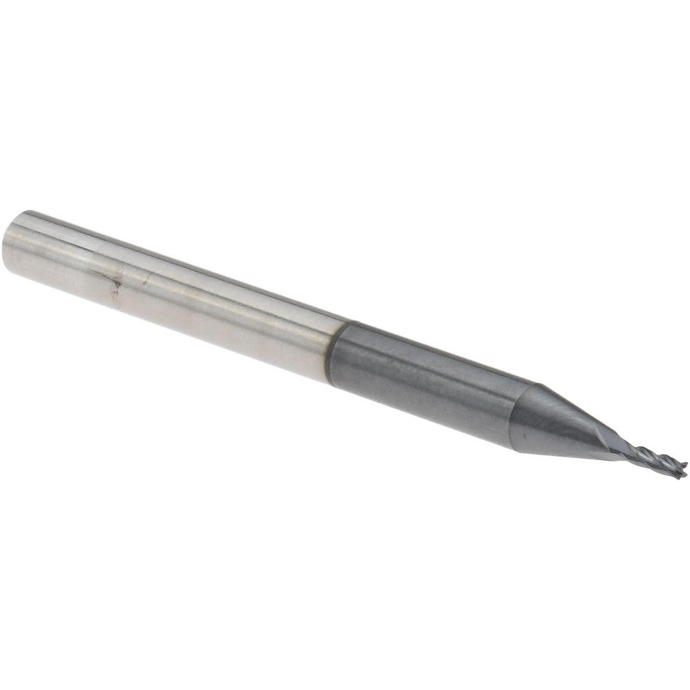 Accupro 14796952 Square End Mill 0.035" Dia, 0.105" LOC, 4 Flutes, Solid Carbide