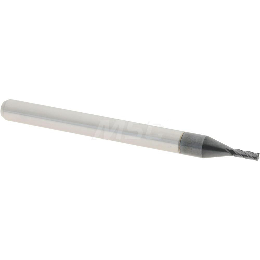 Accupro 14796959 Square End Mill 0.045" Dia, 0.135" LOC, 4 Flutes, Solid Carbide