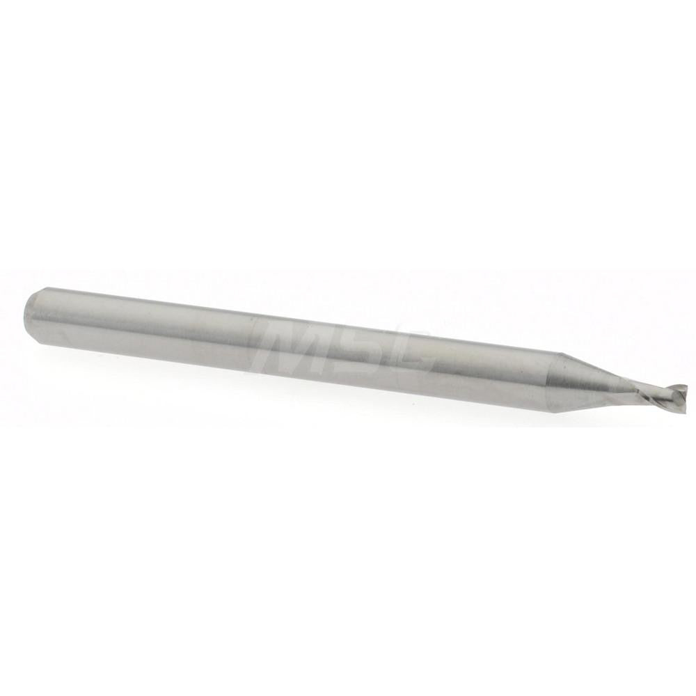 Accupro 14797013 Square End Mill 0.06" Dia, 3/32" LOC, 2 Flutes, Solid Carbide
