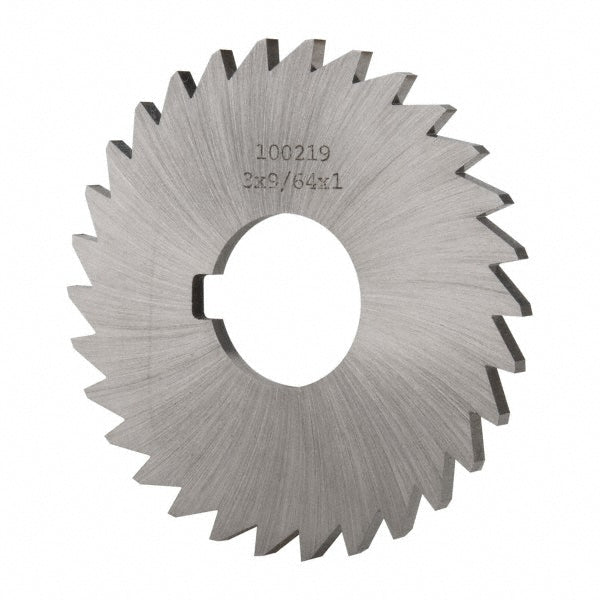 Martindale Electric Co. OMSLD140625 Slitting & Slotting Saw 3" Dia, 9/64" Thick, 1" Arbor Hole, 30 Teeth, High Speed Steel