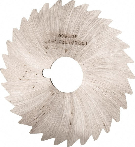 Martindale Electric Co. OMSLP062540 Slitting & Slotting Saw 4-1/2" Dia, 1/16" Thick, 1" Arbor Hole, 40 Teeth, High Speed Steel