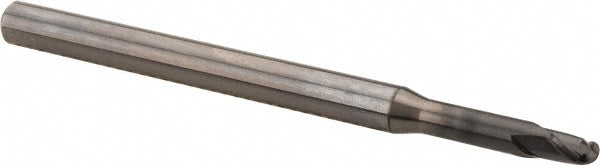 OSG 36901511 Ball End Mill 3/16" Dia, 3/16" LOC, 2 Flute, Solid Carbide