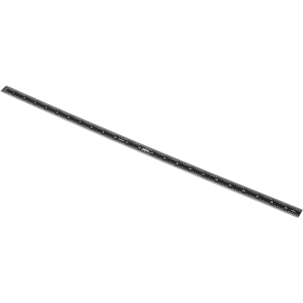 SPI 13-929-5 Steel Rule 24" OAL, English & Metric Graduation, Flexible, 3/4" OAW