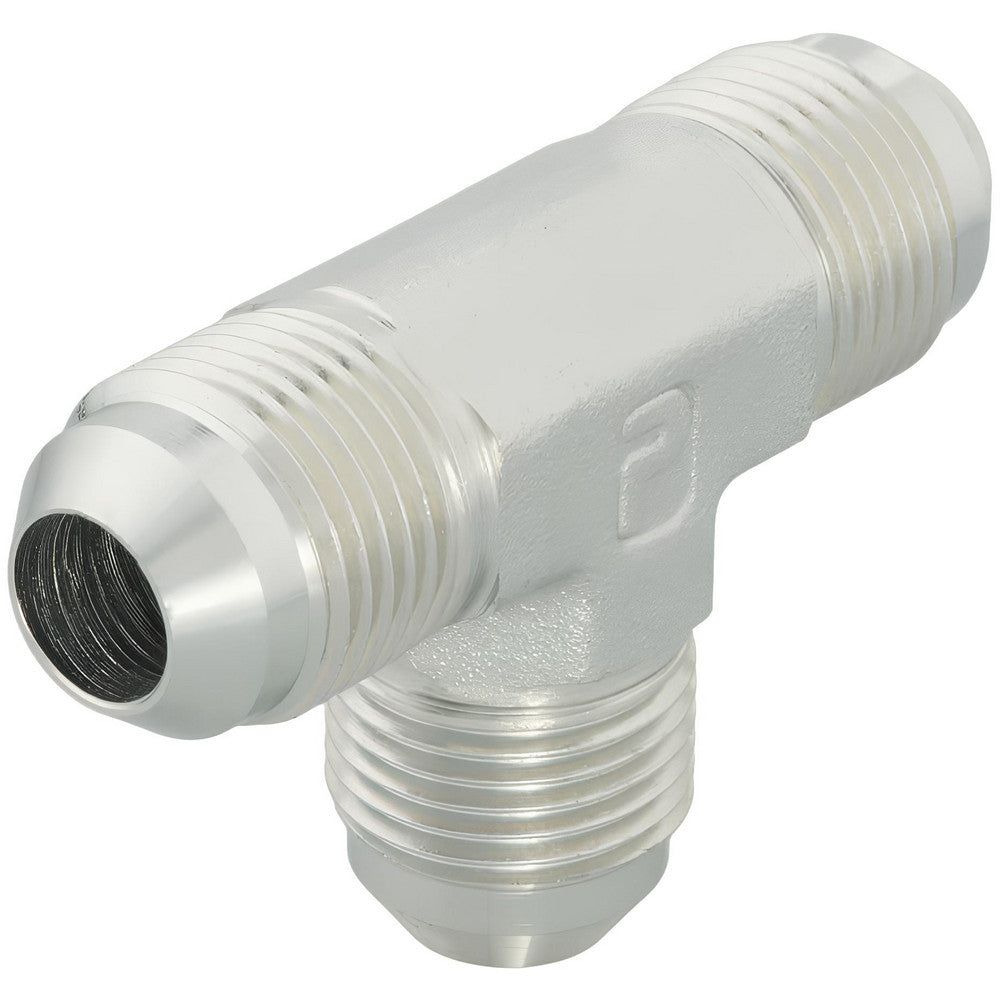 Parker 8 JTX-S Steel Flared Tube Union 1/2" OD, 37 deg Flared Angle