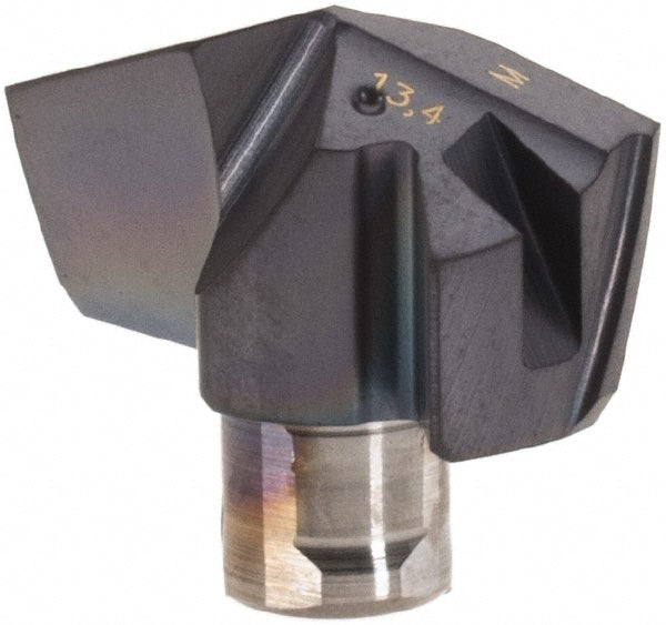 Iscar 5508408 Replaceable Drill Tips ICM 0528, 0.5280" Dia, 13.41 mm Dia, 140 deg Point, IC908