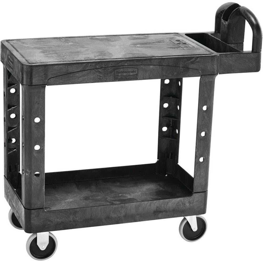 Rubbermaid FG450500BLA 500 Lb Capacity, 17" Wide x 38-3/8" Long x 32-1/4" High Standard Utility Cart