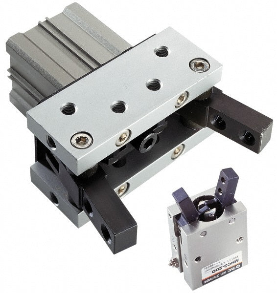 SMC Pneumatics MHZ2-20SN Parallel Type Air Gripper Parallel, 17.2 mm Open Width, 7.2 mm Closed Width
