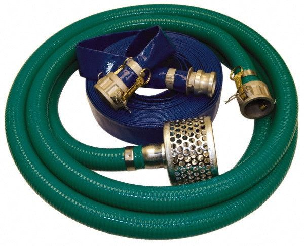 Alliance Hose & Rubber PKQM-200 Suction and Discharge Pump Hose Kits