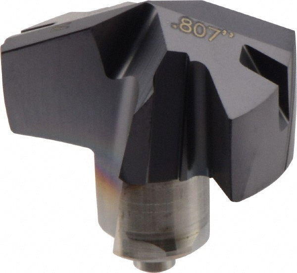 Iscar 5506704 Replaceable Drill Tips ICM0807 IC908, 0.8070" Dia, 20.50 mm Dia, 140 deg Point, IC908