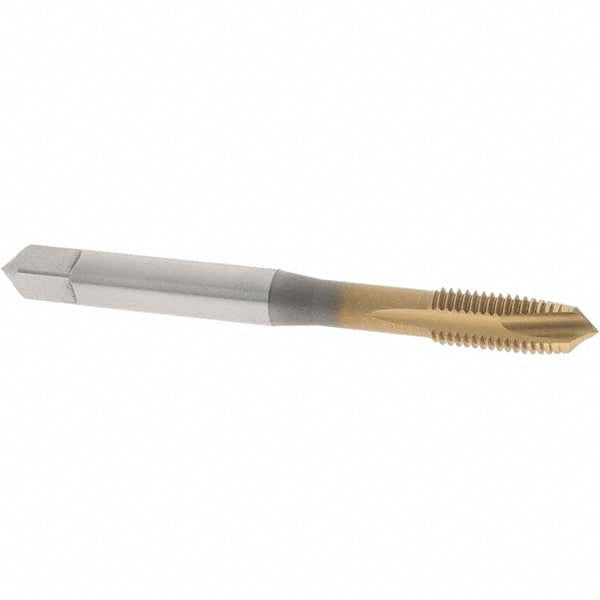 OSG 1101502305 Spiral Point Tap 1/4-28 UNF, 3 Flutes, Plug Chamfer, HSS-E-PM, TiN Coated