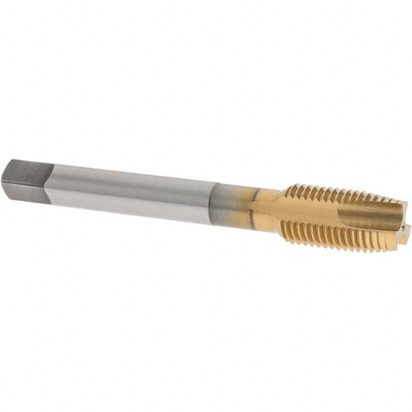 OSG 1101504405 Spiral Point Tap 7/16-20 UNF, 3 Flutes, Plug Chamfer, HSS-E-PM, TiN Coated
