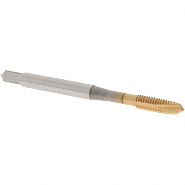 OSG 1111500405 Spiral Point Tap M4x0.7 Metric, 3 Flutes, Plug Chamfer, HSS-E-PM, TiN Coated