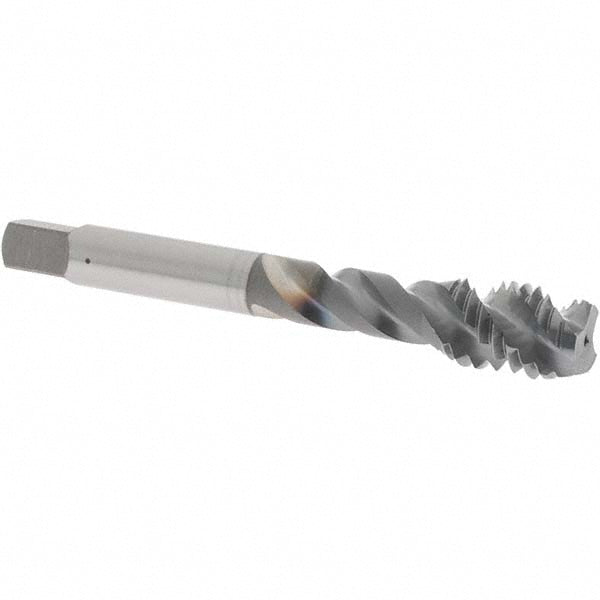 OSG 2932008 Spiral Flute Tap 7/16-14, UNC, 3 Flute, Modified Bottoming Chamfer, 3B Class of Fit, Vanadium High-Speed Steel, TiCN Finish