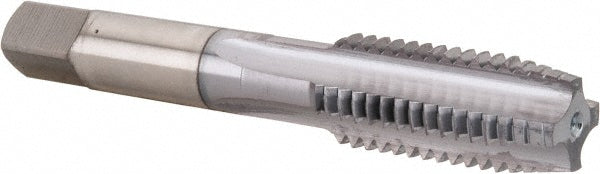 OSG 1123708 Straight Flute Tap 5/8-11 UNC, 4 Flute, Plug Chamfer, 3B Class of Fit, High-Speed Steel, TiCN Finish