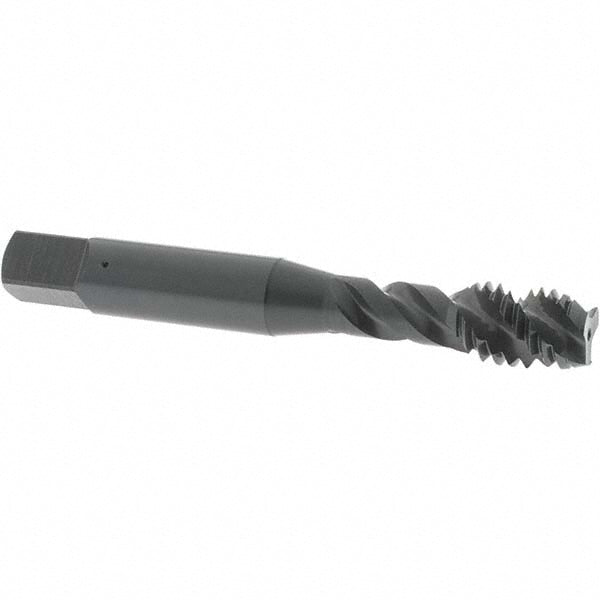 OSG 2942101 Spiral Flute Tap 3/8-16, UNC, 3 Flute, Modified Bottoming Chamfer, 3B Class of Fit, Vanadium High-Speed Steel, Oxide Finish