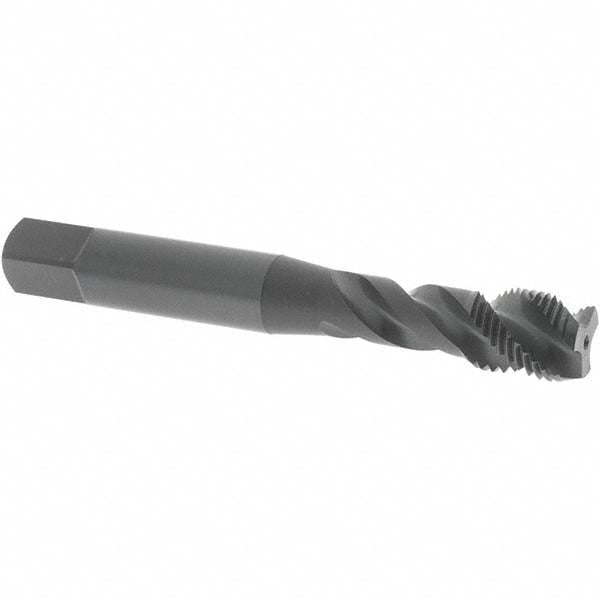 OSG 2991601 Spiral Flute Tap M10x1, Metric Fine, 3 Flute, Modified Bottoming Chamfer, 4H Class of Fit, Vanadium High-Speed Steel, Oxide Finish