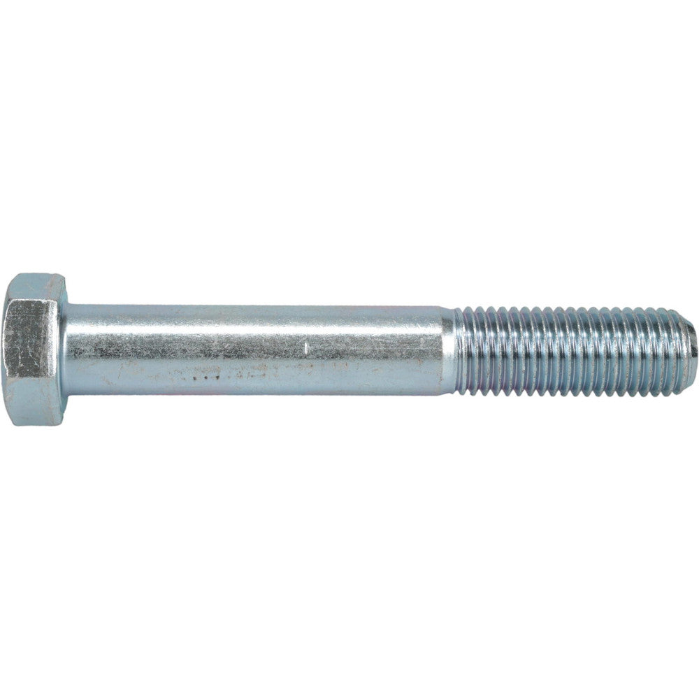 HHCS Made In USA MSC-30170-7 Hex Head Cap Screw 1-8, 7" Length Under Head, Grade 5 Steel, Zinc Finish