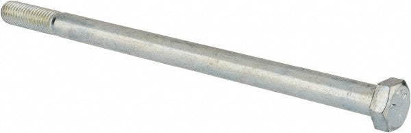 Value Collection R52001205 Hex Head Cap Screw 1/2-13, 9" Length Under Head, Grade 5 Steel, Zinc Finish