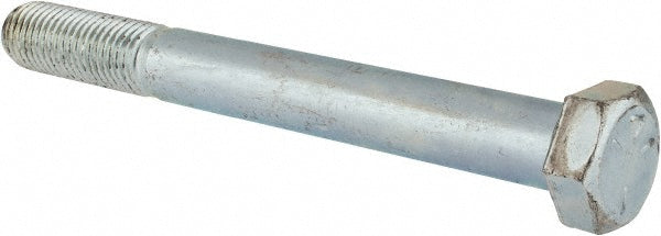 HHCS Made In USA MSC-30165-8 Hex Head Cap Screw 7/8-9 x 8", Grade 5 Steel, Zinc-Plated