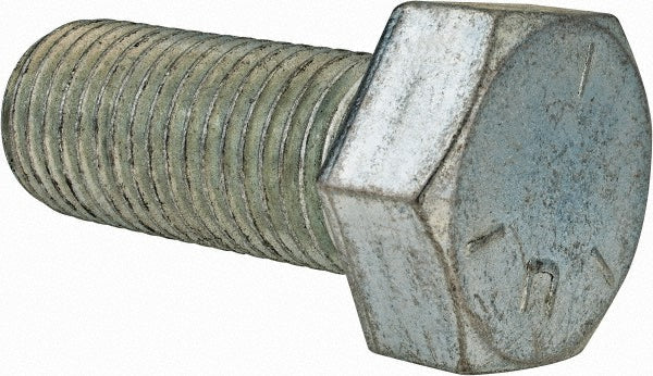 HHCS Made In USA MSC-30174-3 Hex Head Cap Screw 1-1/4 - 7 x 3", Grade 5 Steel, Zinc-Plated