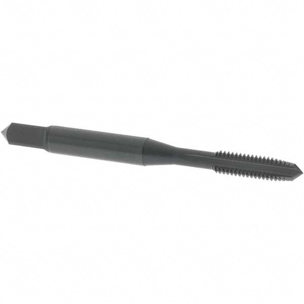 OSG 22611 Straight Flute Tap M4x0.7 Metric Coarse, 3 Flute, Plug Chamfer, 2B Class of Fit, High-Speed Steel, Oxide Finish