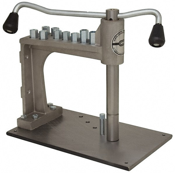 Cedarberg 8200-002 #8 to 3/4" Tap Compatibility, 13" Table Length x 8" Table Width, Hand Tapper