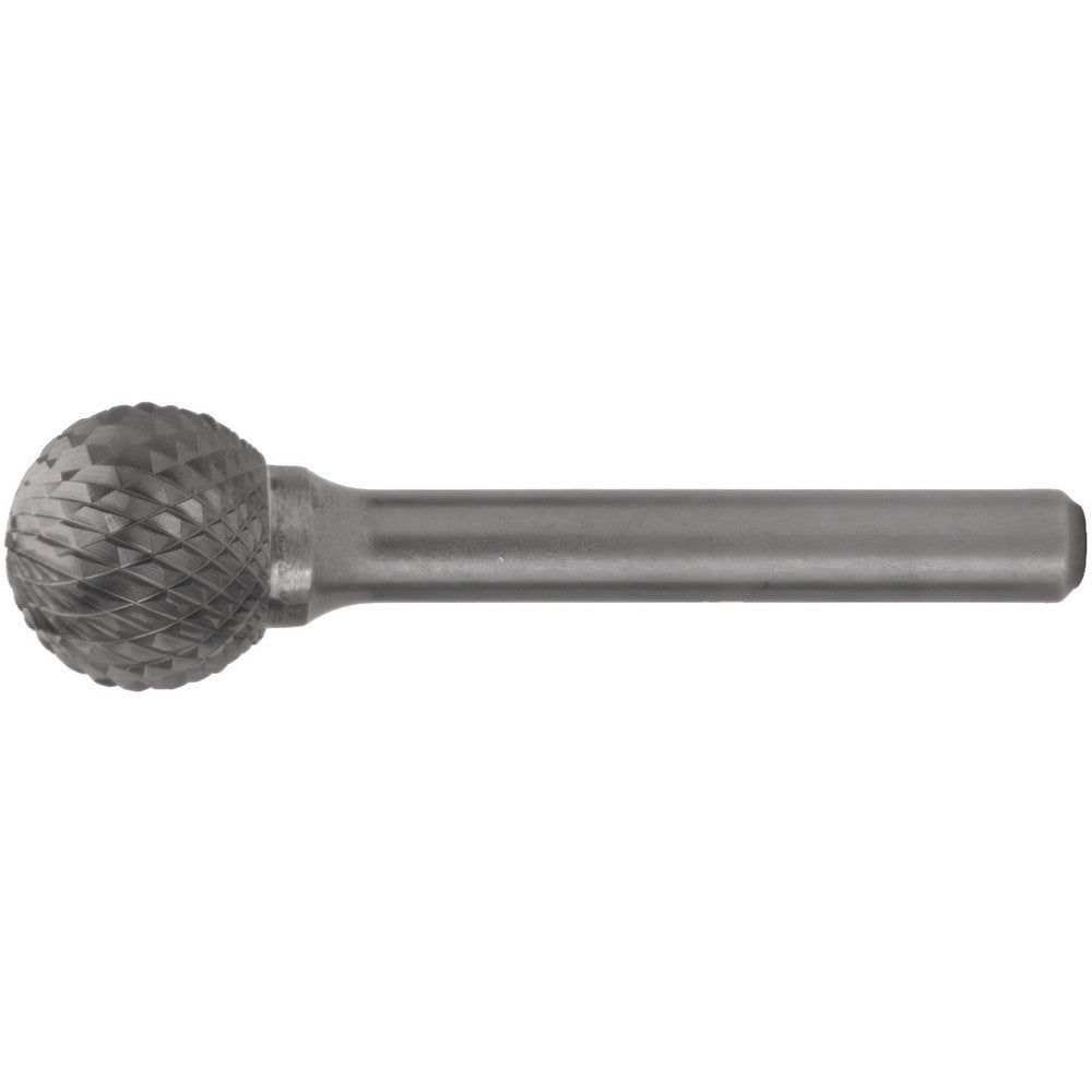 Cle-Line C10064 Abrasive Burr SD-41, 3/32" Cut Dia, Ball, Double Cut