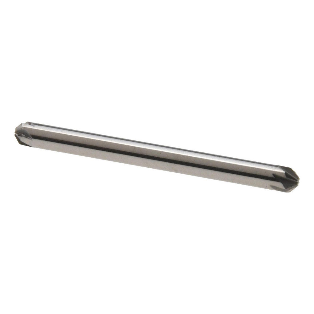 Hertel 336-201070 Countersink 1/8" Head Dia, 90.00 deg Included Angle, 6 Flute, Solid Carbide, Right Hand Cut
