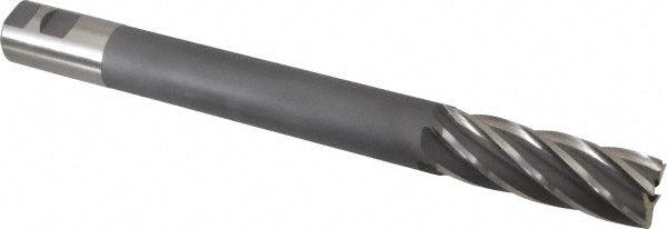 Hertel H79573895 Square End Mill 1-1/4" Dia, 3-1/2" LOC, 6 Flute, High Speed Steel