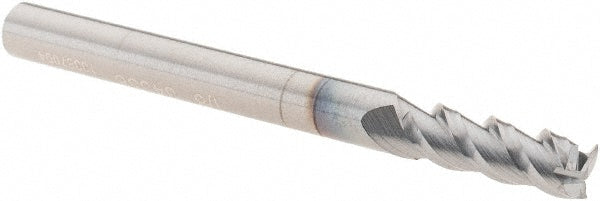 YG-1 34558TC Square End Mill 1/8" Dia, 3/8" LOC, 3 Flute, Solid Carbide